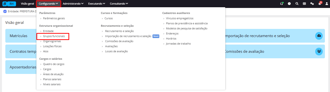 executando