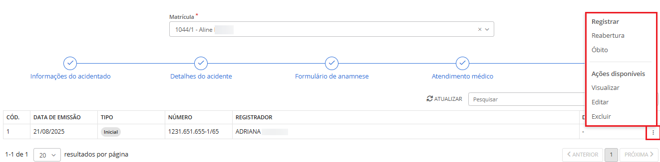 executando