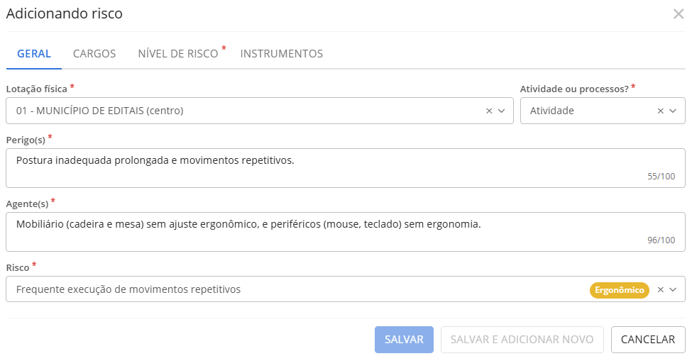 executando