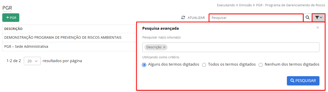 executando