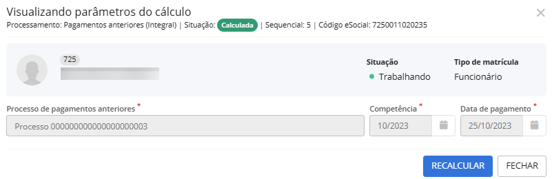 executando