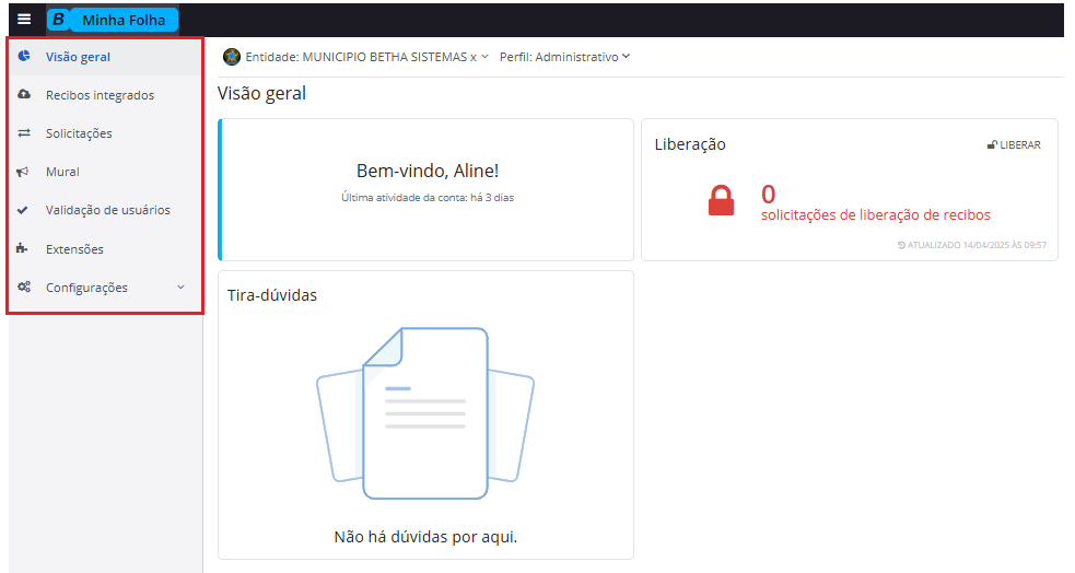 executando