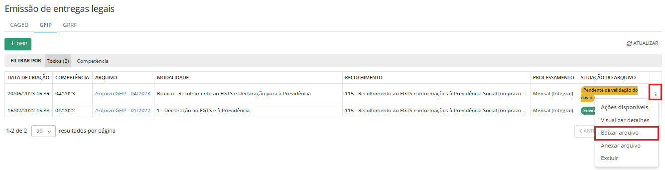 executando