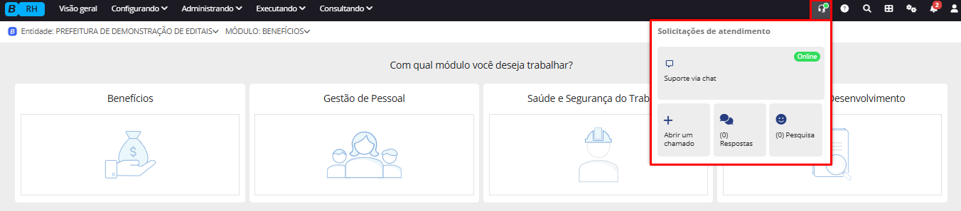 executando