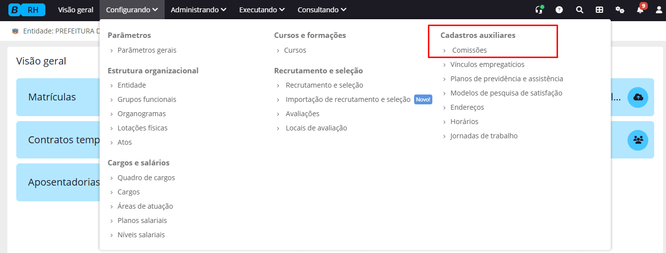 executando