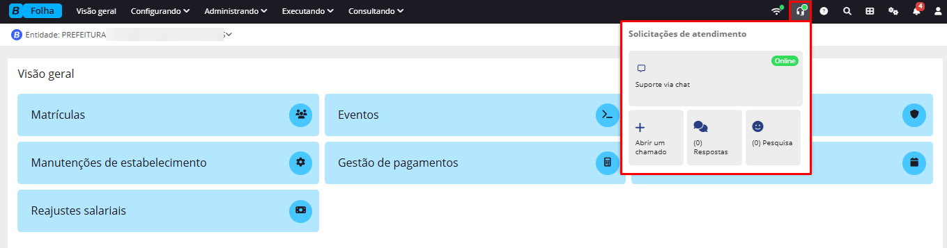 executando
