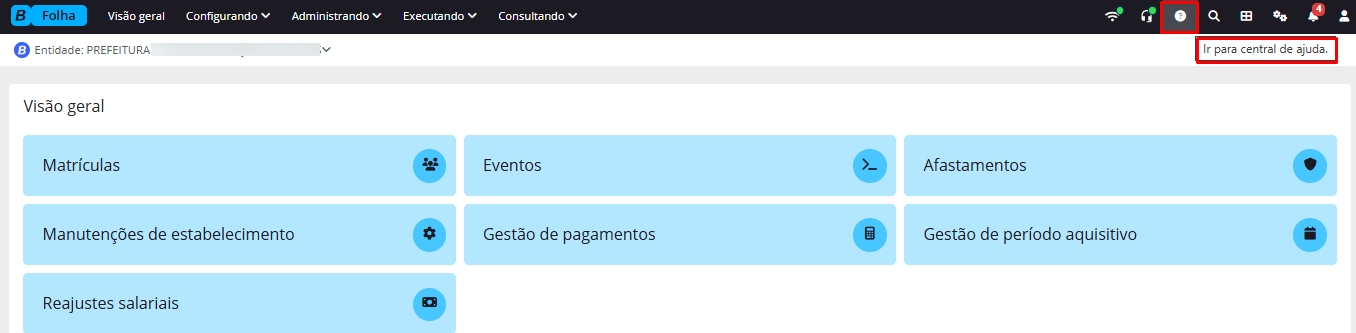 executando