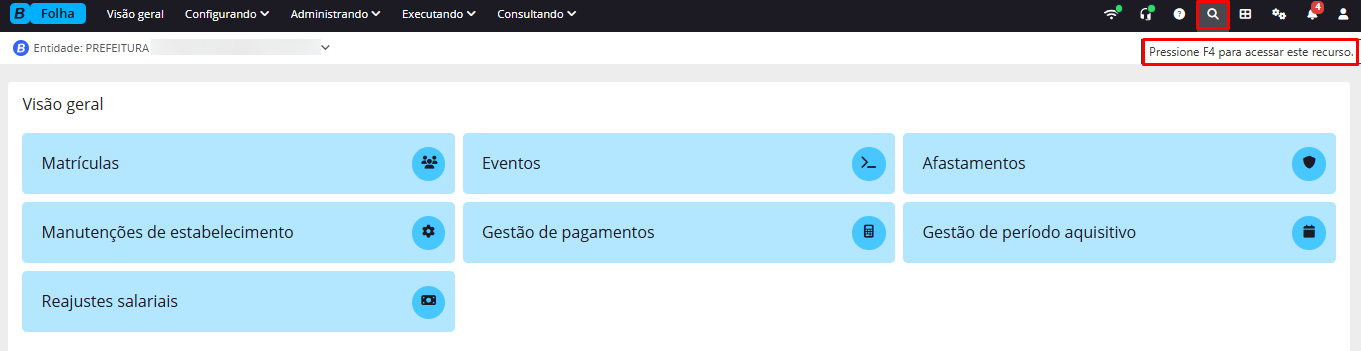executando