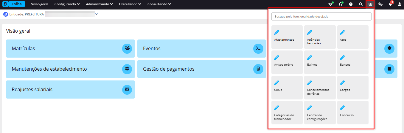 executando