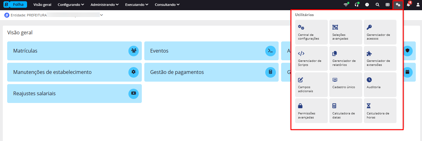 executando
