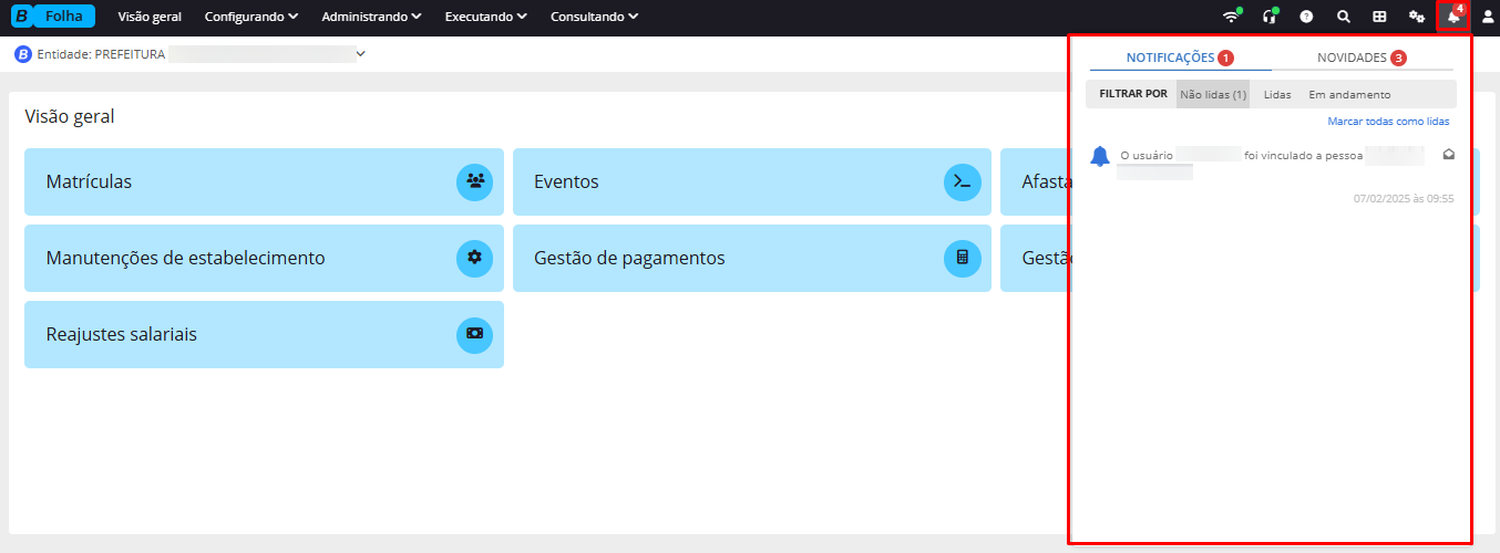 executando