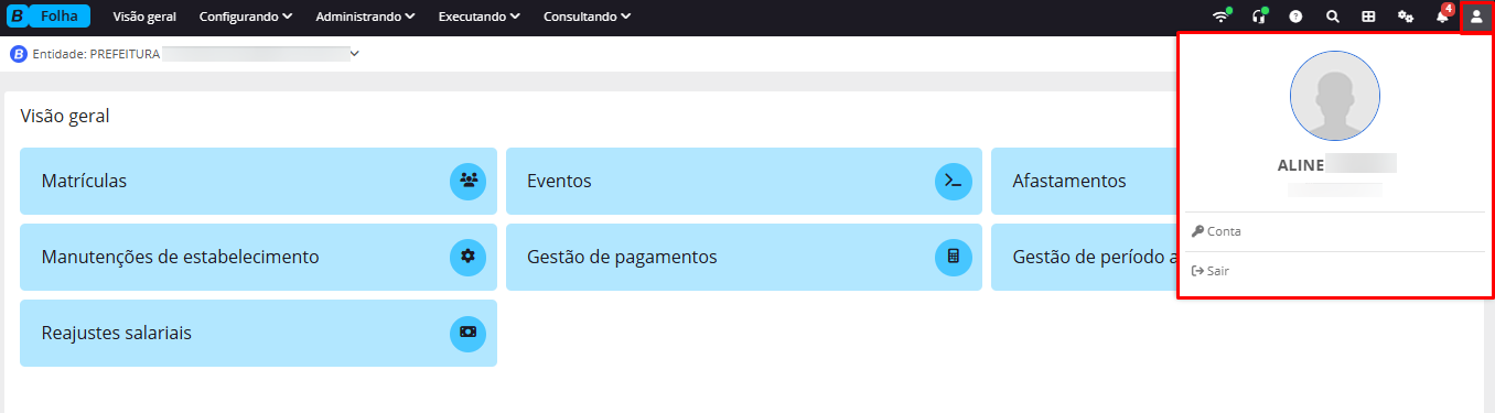 executando