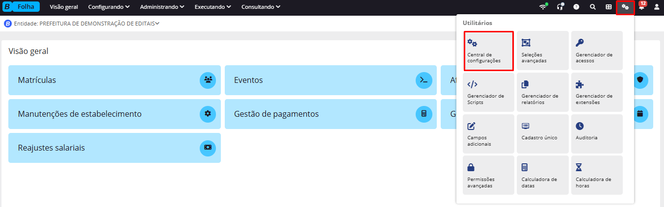 executando
