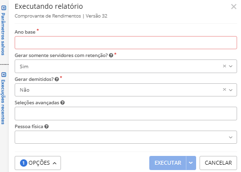 executando
