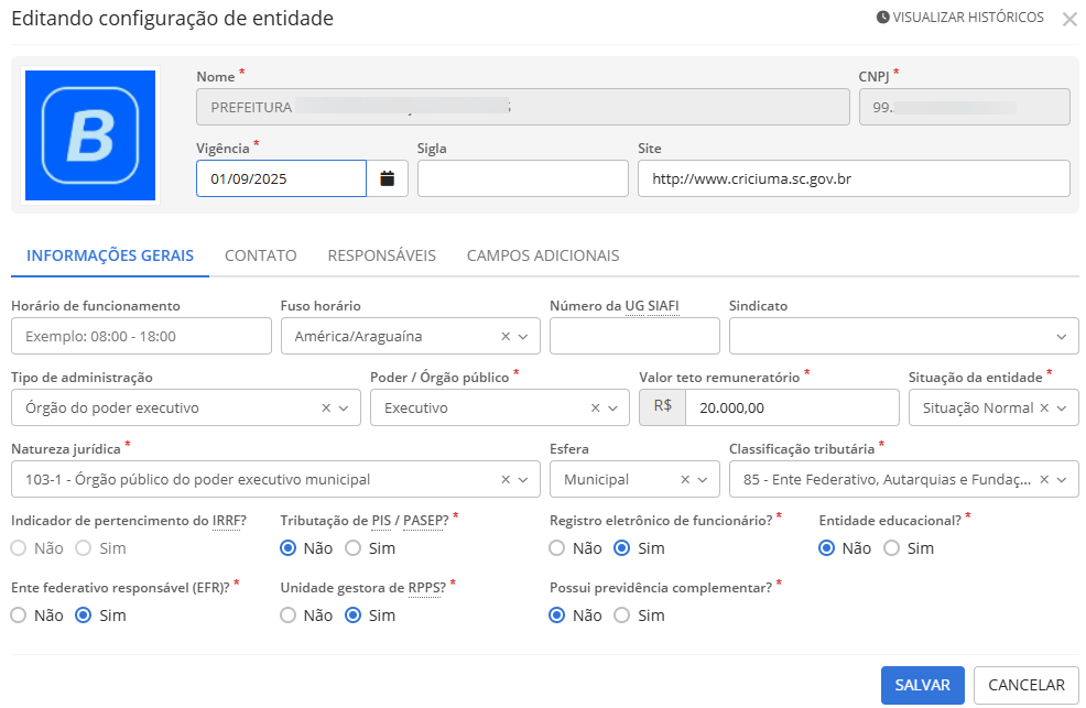 executando