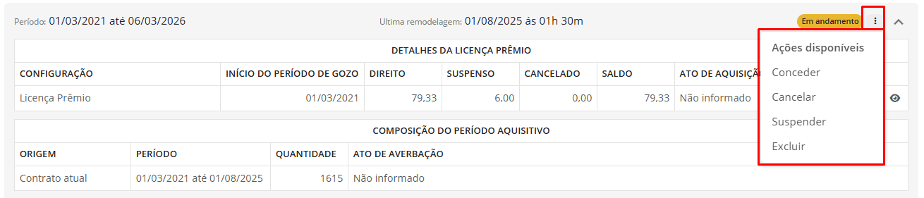 executando