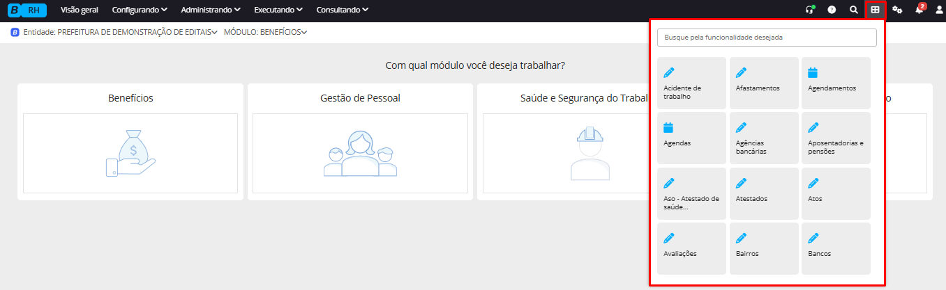 executando