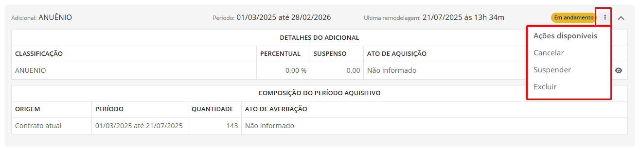 executando