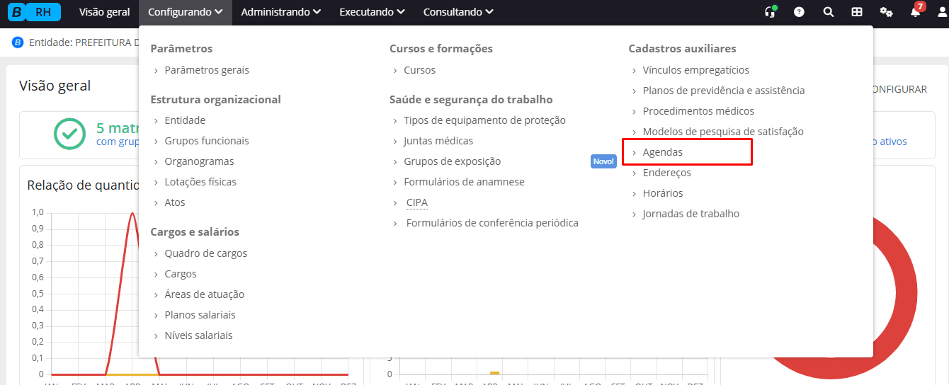 executando