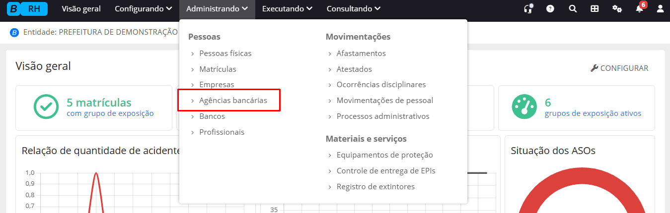 executando