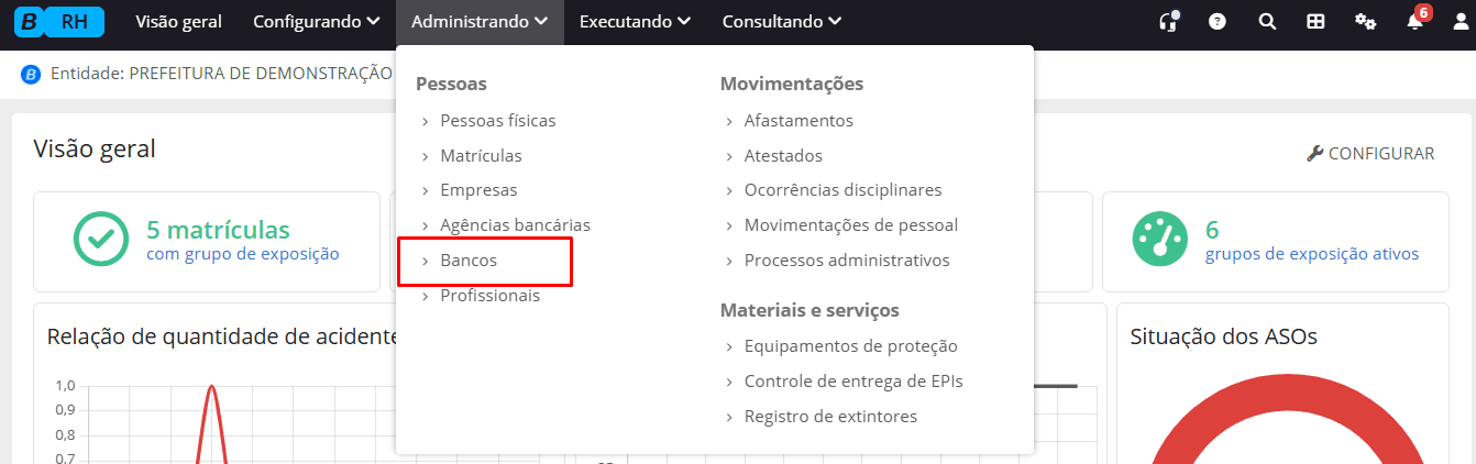 executando
