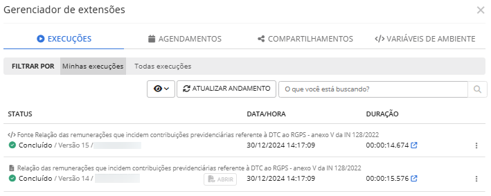 executando