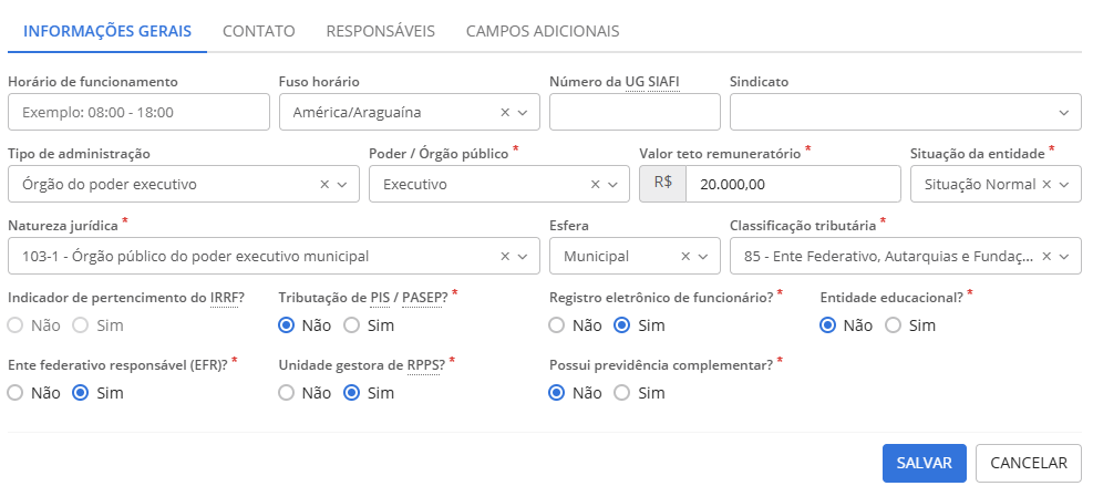 executando