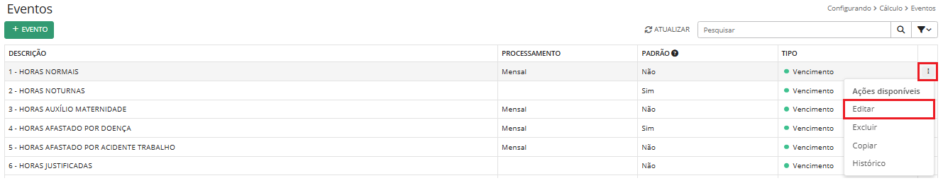 executando
